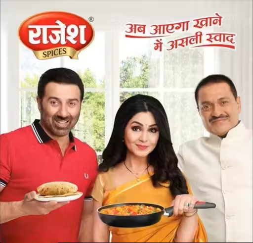 Rajesh Sabzi masala Sabji Masala (3gm x 50) 150 gm. (Set Of 50) Pouch. Turn Dishes in to Extra Ordinary Cuisine