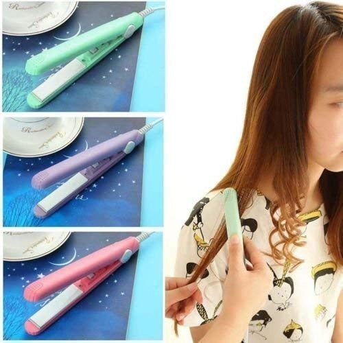 Mini Hair Styler – Ceramic Plate Straightener & Curler | Beauty & Personal Care