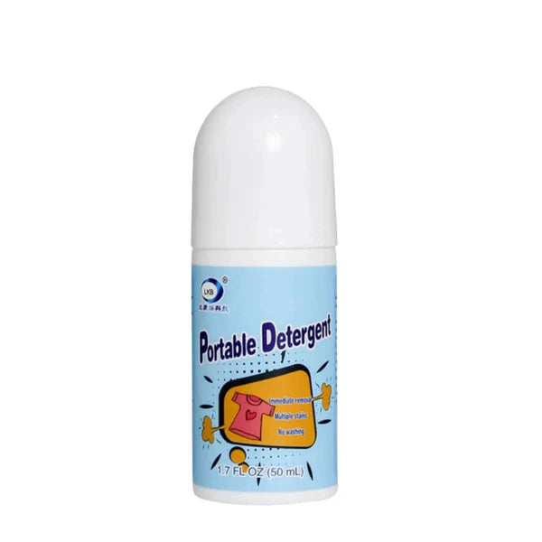 Clothes Stain Remover Roller | Bead Design Emergency Stain Cleaner for Natural Fabrics | Removes Oil & Spots from Almost All Types of Fabric