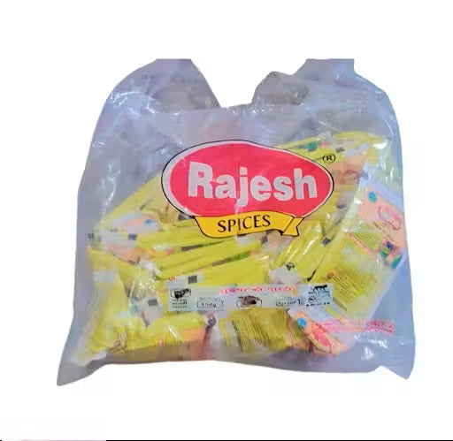 Rajesh Sabzi masala Sabji Masala (3gm x 50) 150 gm. (Set Of 50) Pouch. Turn Dishes in to Extra Ordinary Cuisine