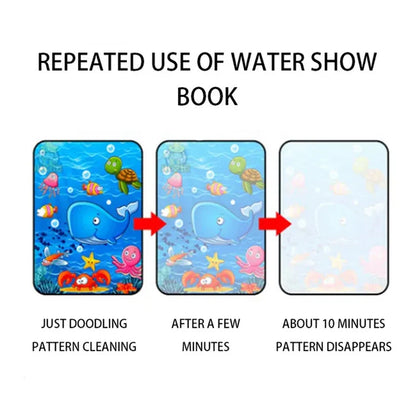 Magic Water Quick Dry Book Water Coloring Book Doodle with Magic Pen Painting Board (Copy)