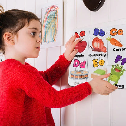 ABC Jigsaw Puzzle Toy for Kids | 4-Pcs Educational Alphabet Puzzle Set for Children Learning & Fun (Copy) (Copy)